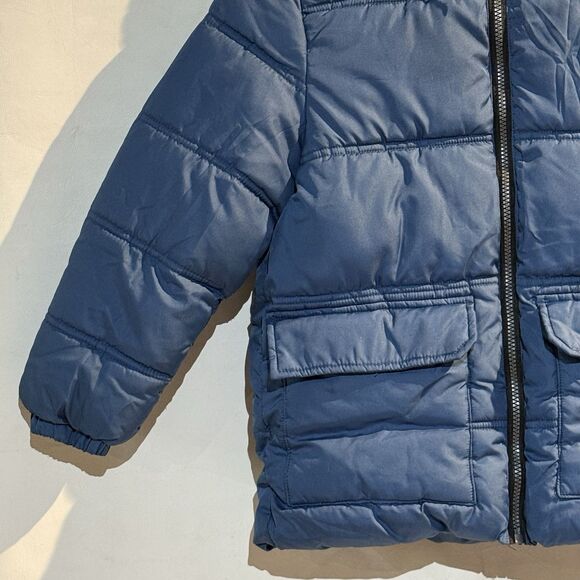 Ixtreme Winter Coat Jacket Boys Size Small Blue Fleece Lined Puffer Hood - Picture 15 of 16